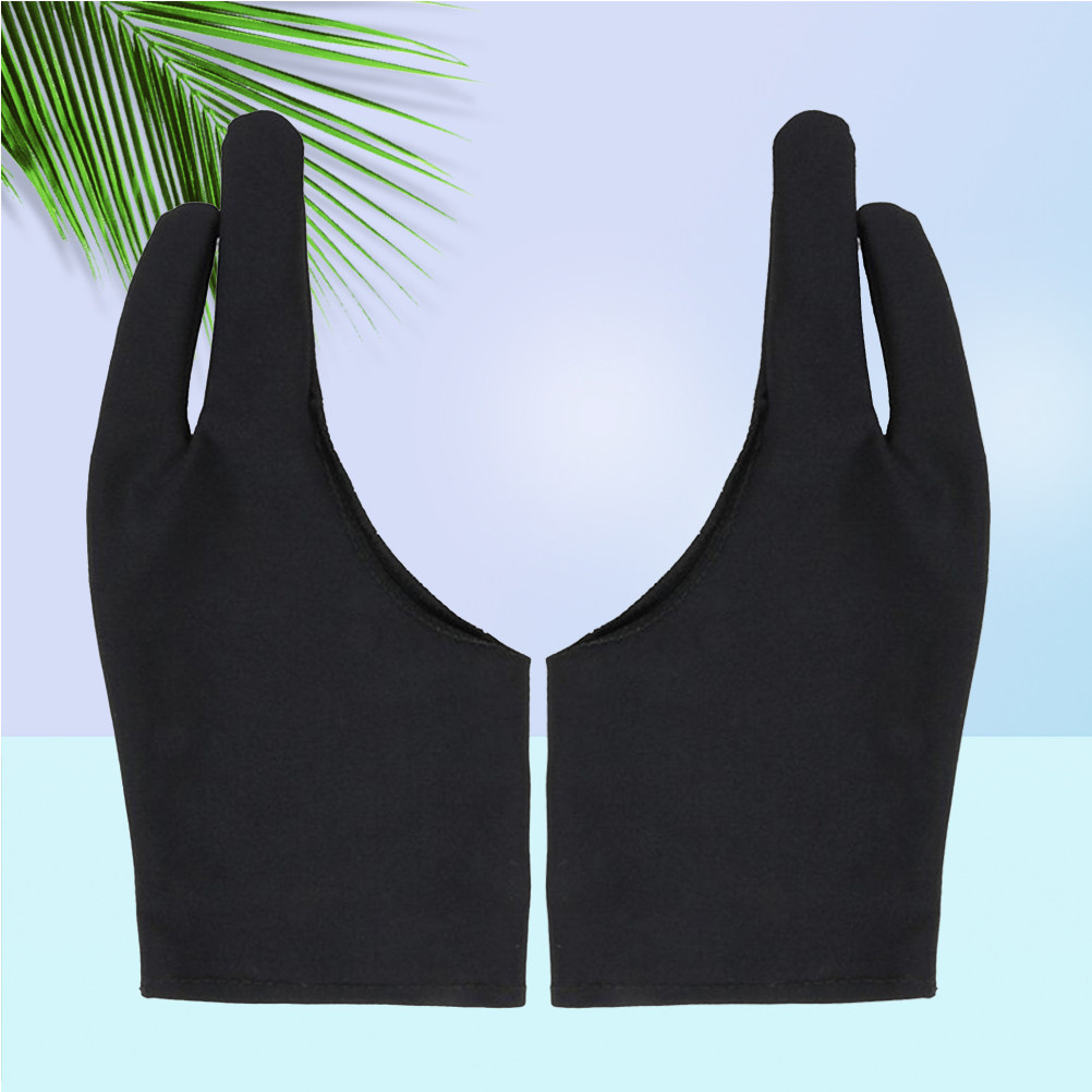 Drawing Glove Artist - 2Pcs Anti-Fouling Drawing Glove Size Finger