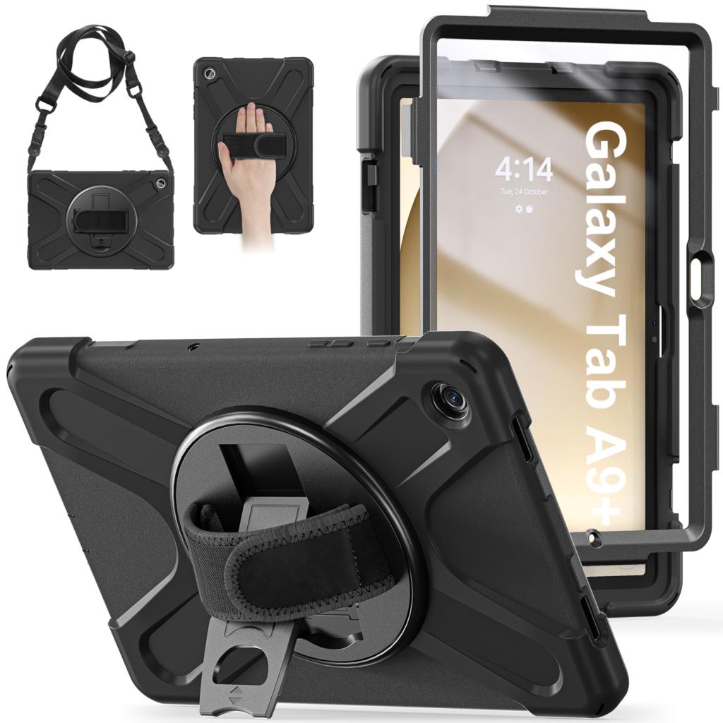 Tablet A9 Accessories - 360 Rotating Case For Samsung Galaxy