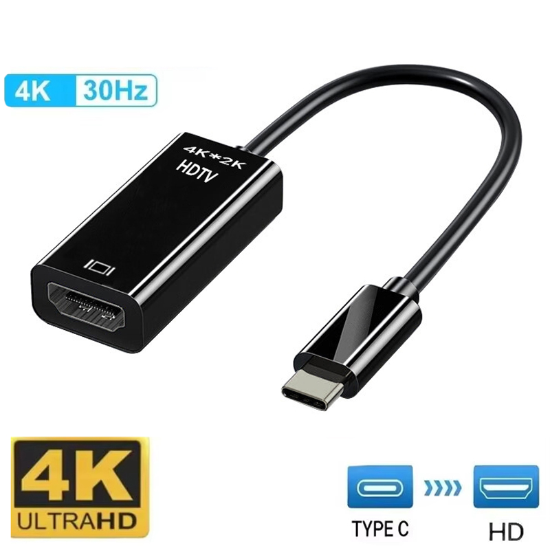 Hdmi Adapter Tablet - HDMI-compatible Converter Type C To HDTV