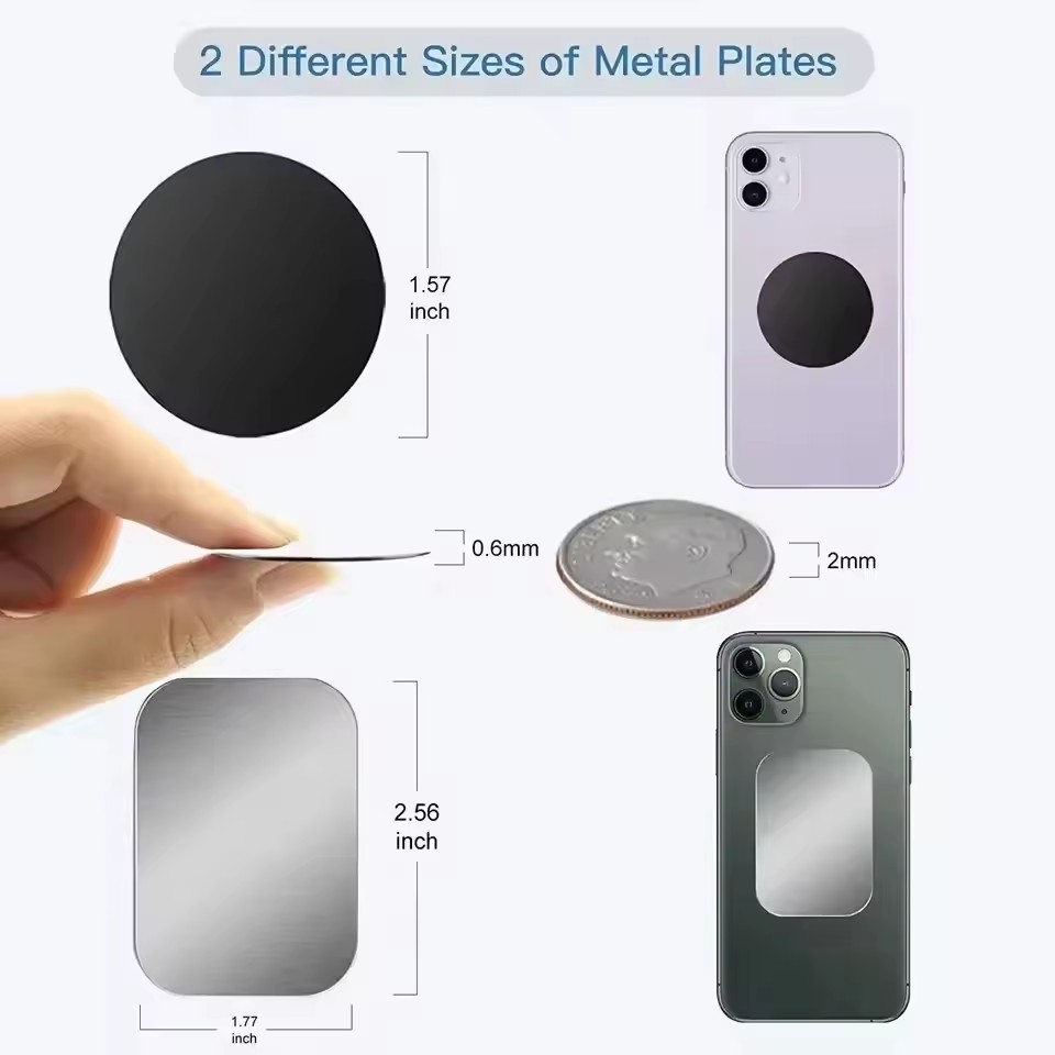 5/10pcs Magnetic Metal Plate D - Tablet Holder Accessories 评论和价格