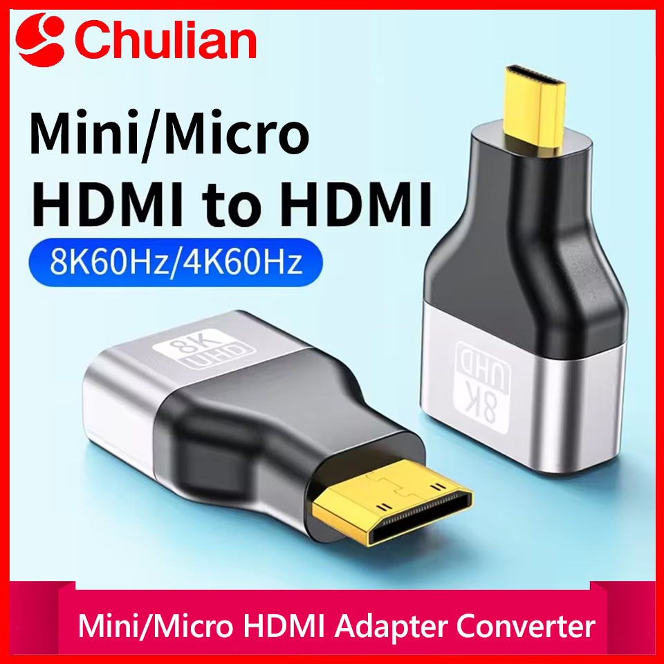 8K@60Hz Mini Micro HDMI-compat - Hdmi Adapter Tablet 评论和价格