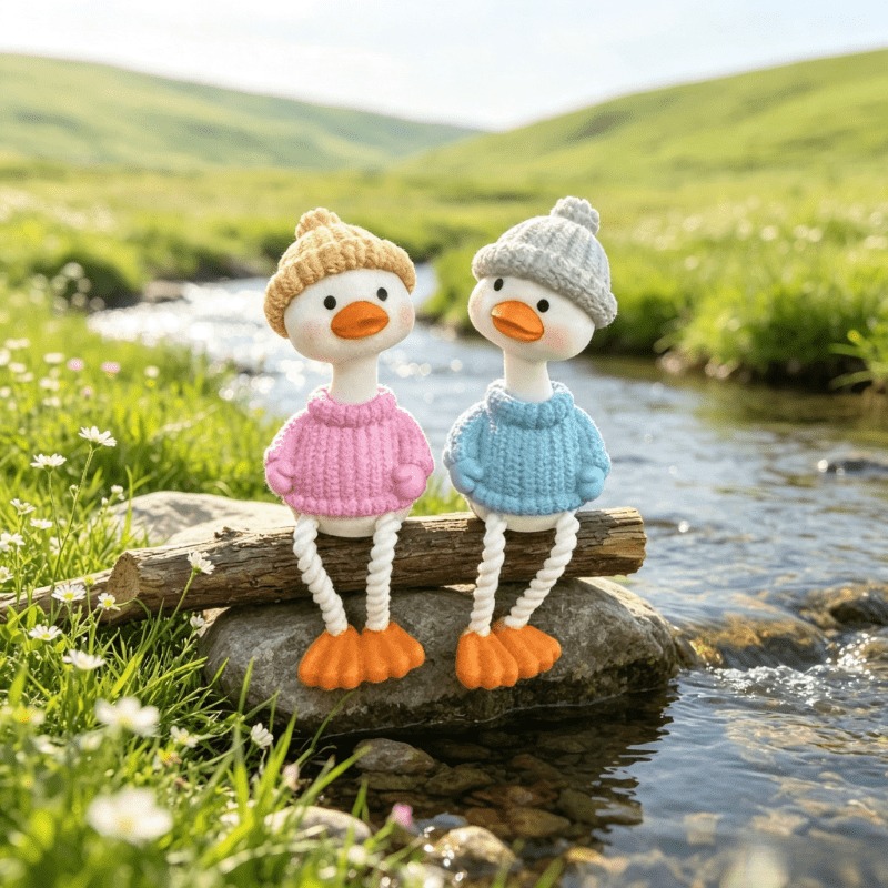 3 pieces of duck ornaments, ca - Tablet Accessories Kit 评论和价格