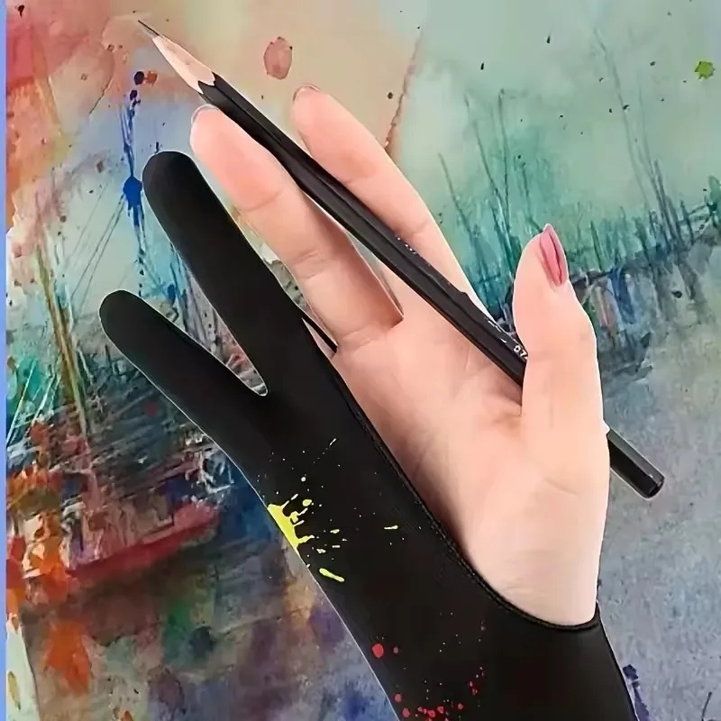 Two-Fingers Anti-touch Paintin - Drawing Glove Artist 评论和价格