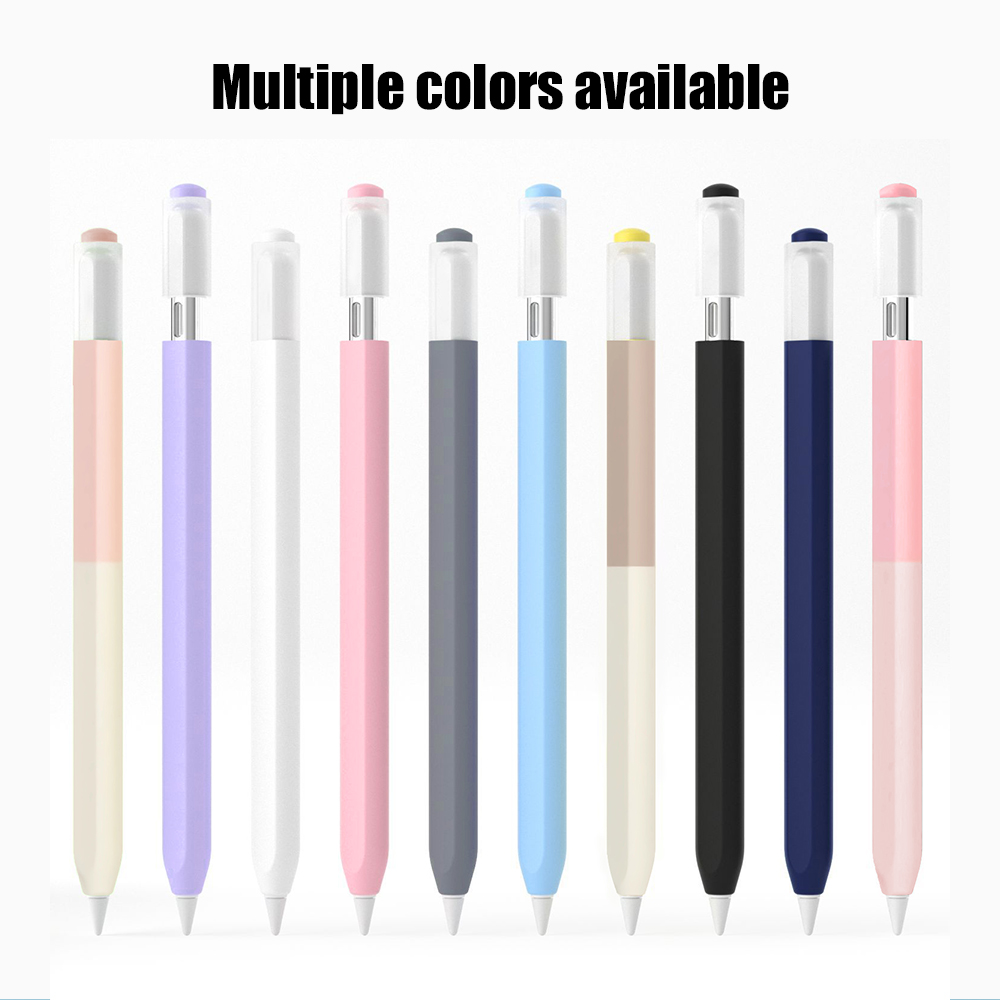 Color Splicing Silicone Pen Ca - Tablet Cover Accessories 评论和价格
