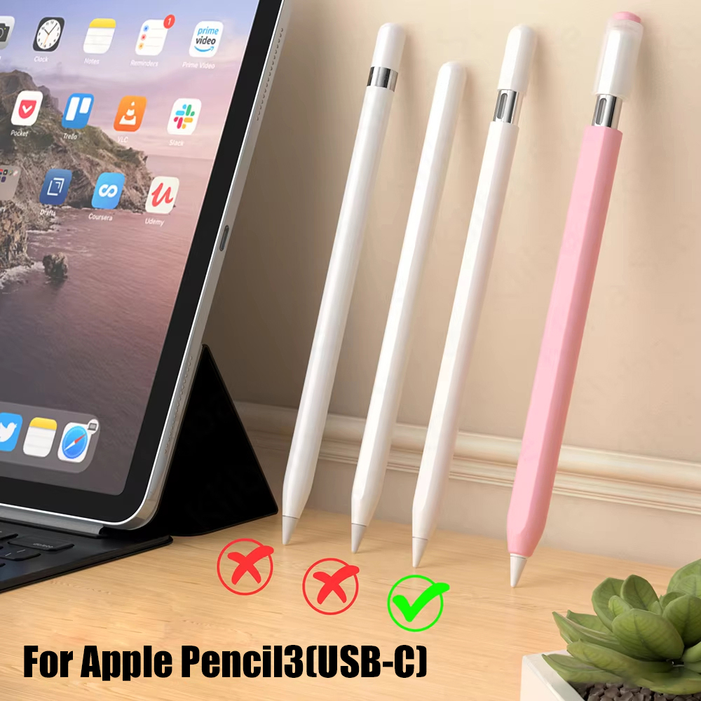 Color Splicing Silicone Pen Ca - Tablet Cover Accessories 评论和价格