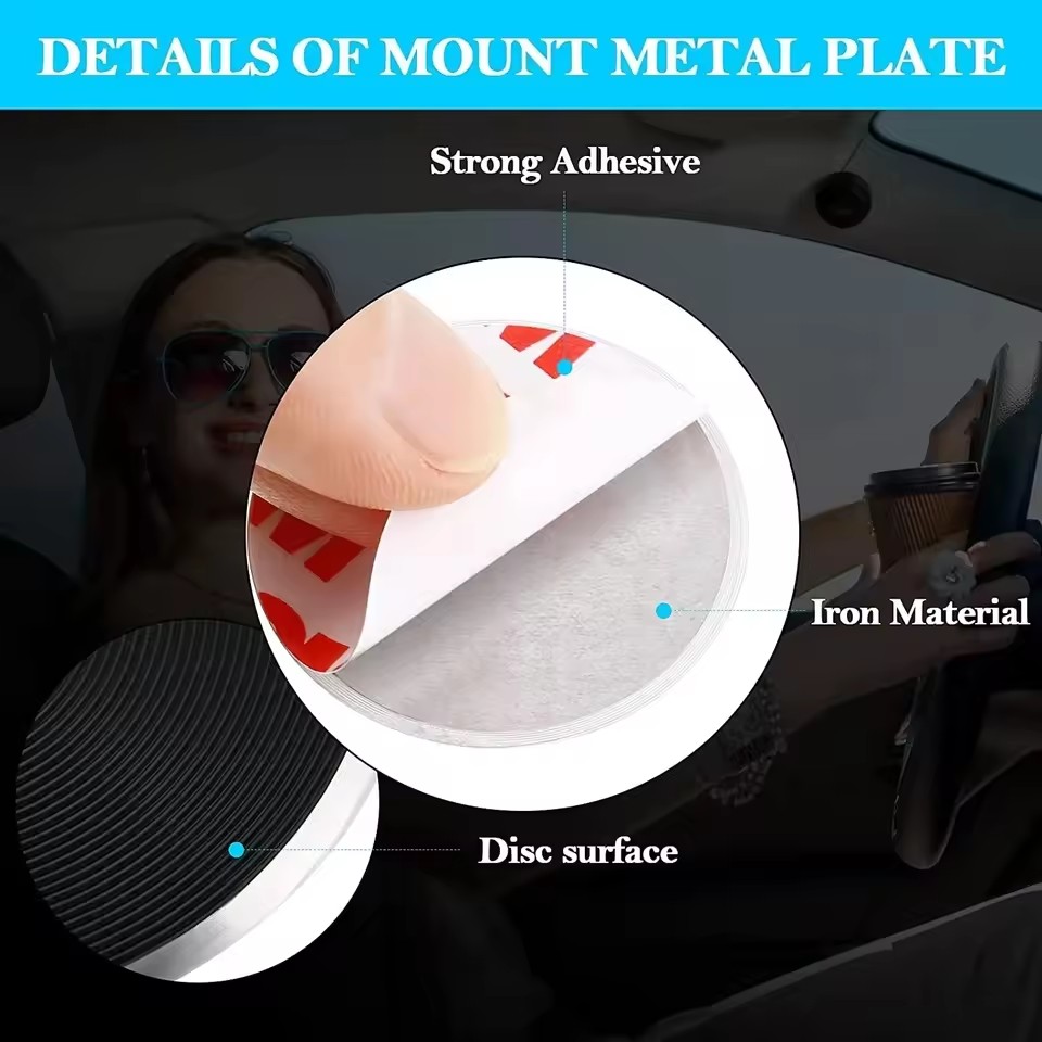 Thin Metal Plate Disk For Magn - Tablet Holder Accessories 评论和价格