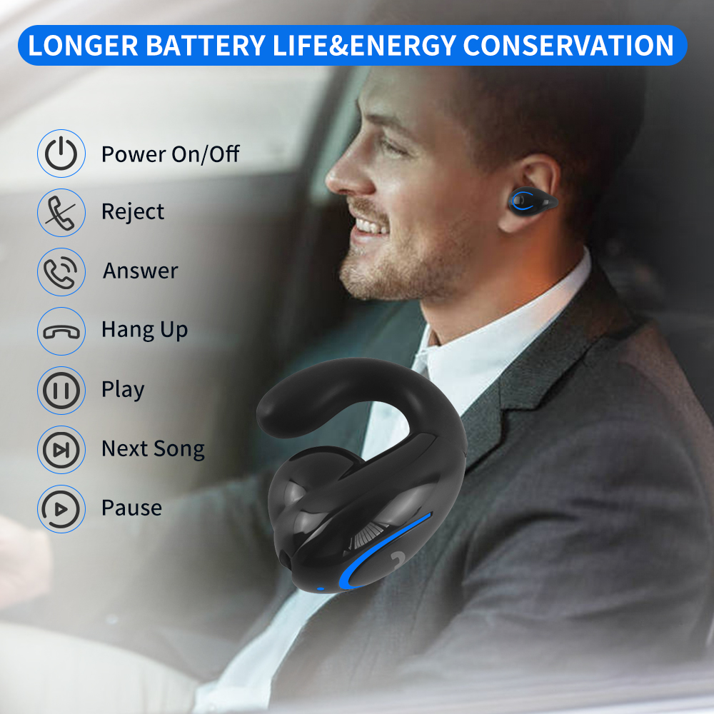 Ear Clip Style Bluetooth Earph - Wired Earphone Lightning 评论和价格