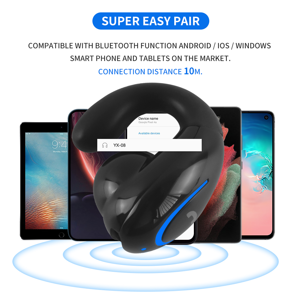 Ear Clip Style Bluetooth Earph - Wired Earphone Lightning 评论和价格