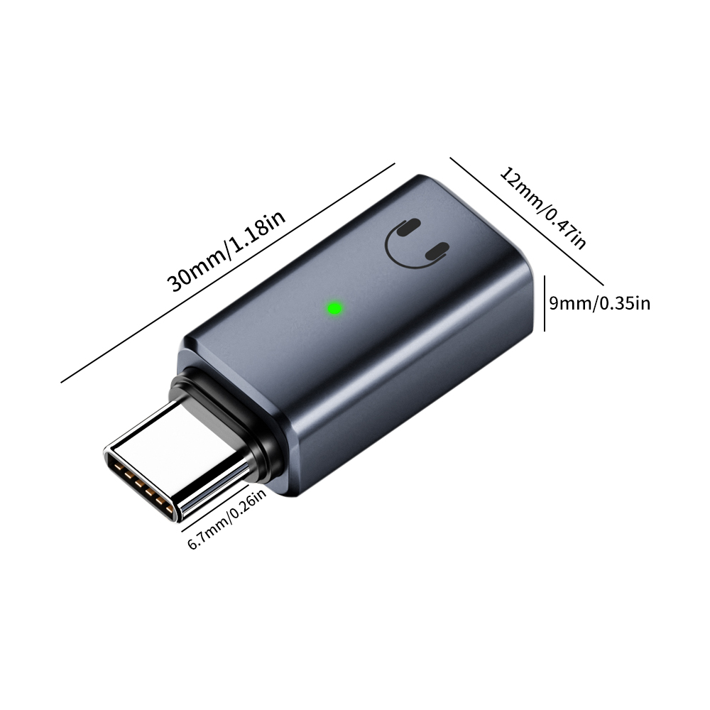 1Pcs Lightning to Type C Adapt - Wired Earphone Lightning 评论和价格
