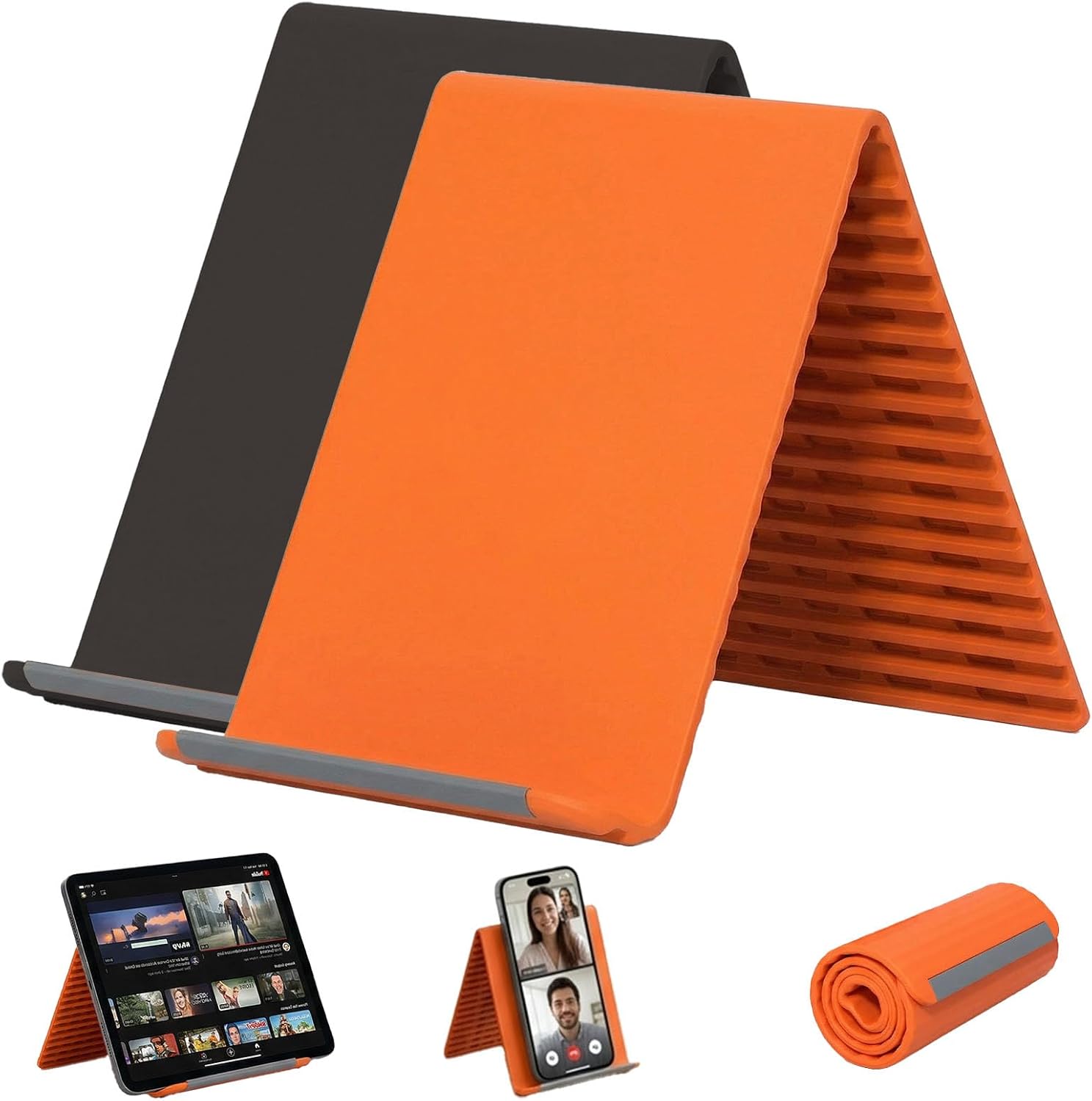 Portable Silicone Mobile Phone - Tablet Holder Accessories 评论和价格
