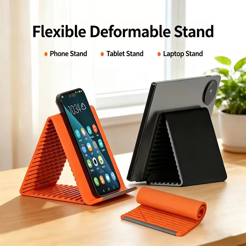 Portable Silicone Mobile Phone - Tablet Holder Accessories 评论和价格