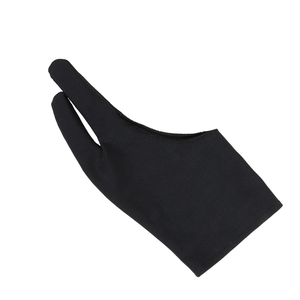 1Pcs Two-Finger Black Glove An - Drawing Glove Artist 评论和价格