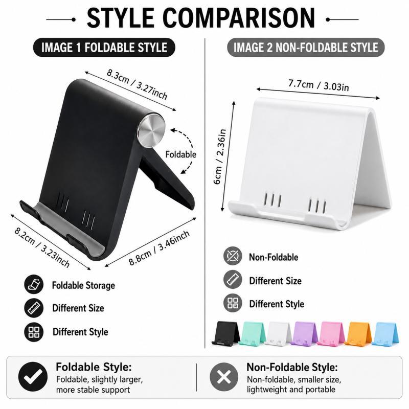 2pcs Foldable Phone Stand, 8 C - Tablet Holder Accessories 评论和价格