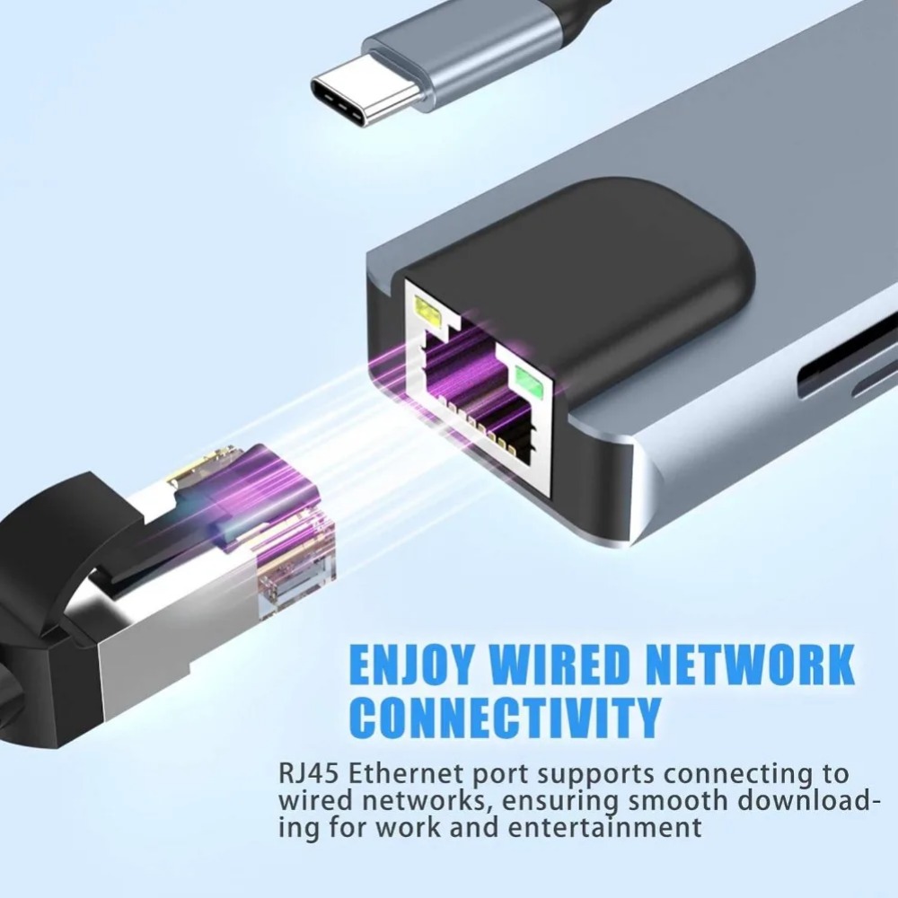 USB C Hub 8/7 in 1 4K HDMI Ada - Hdmi Adapter Tablet 评论和价格