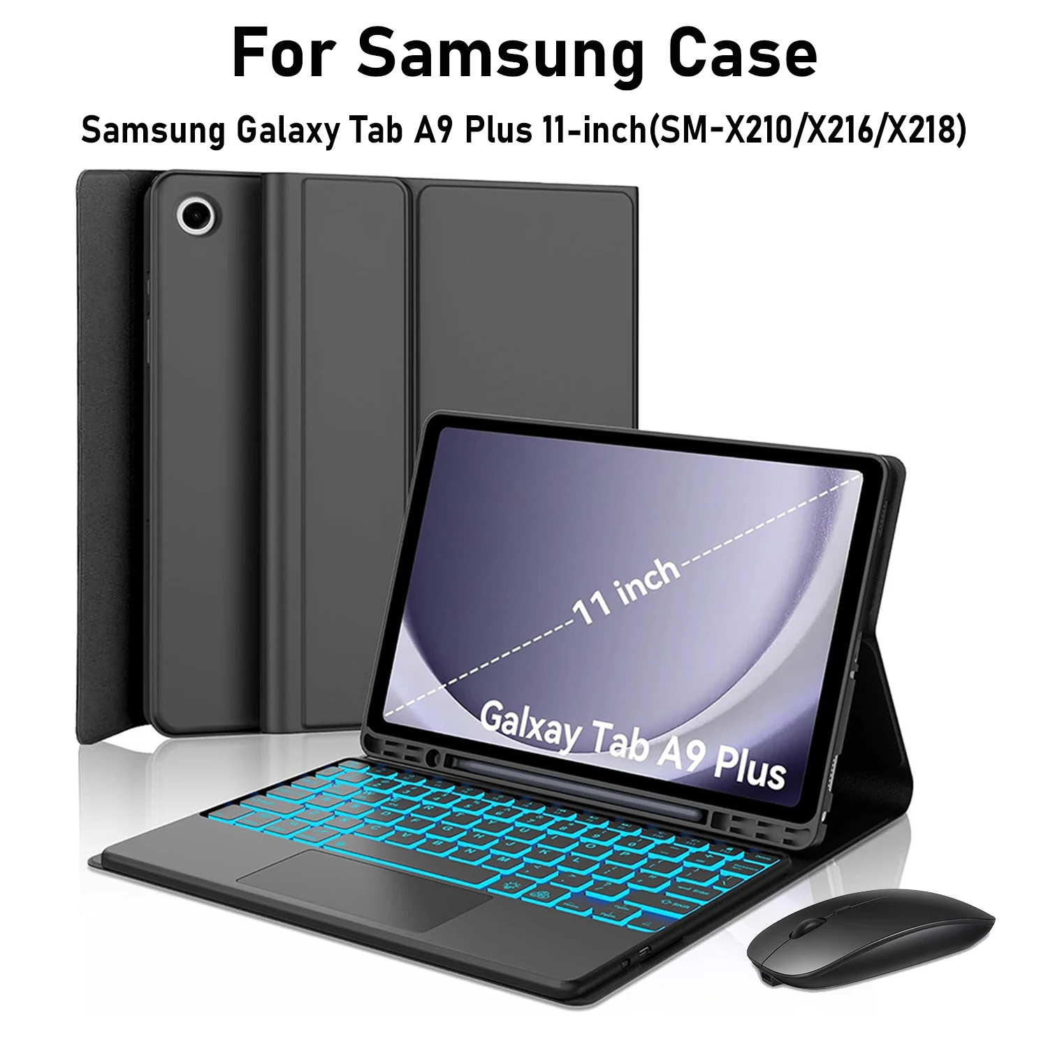 Keyboard Case for Samsung Gala - Tablet A9 Accessories 评论和价格