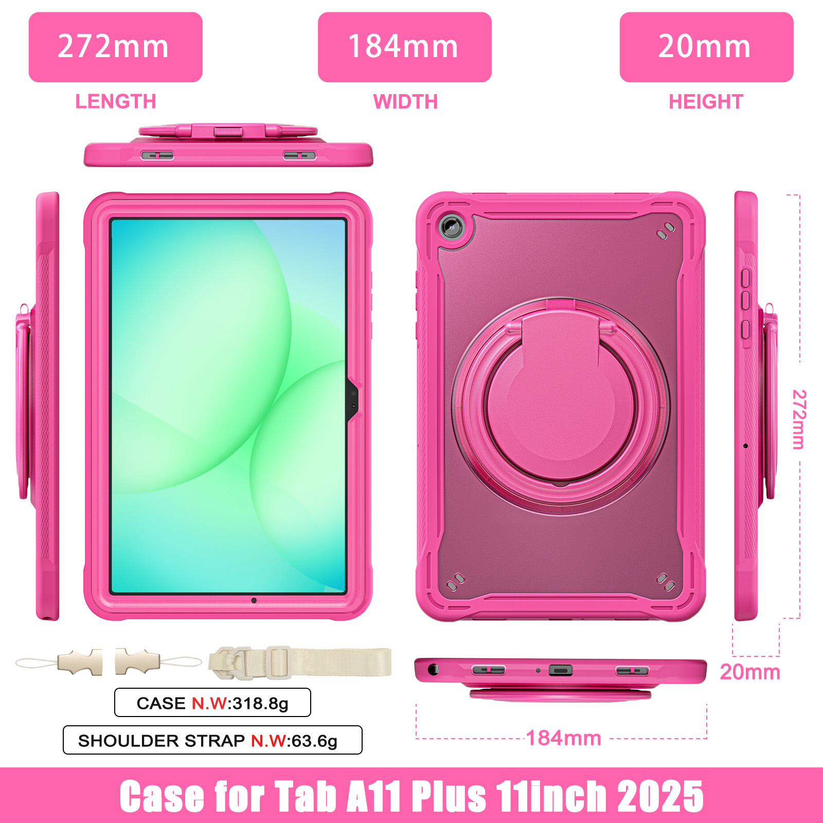 Heavy Duty Case For Samsung Ga - Tablet A9 Accessories 评论和价格