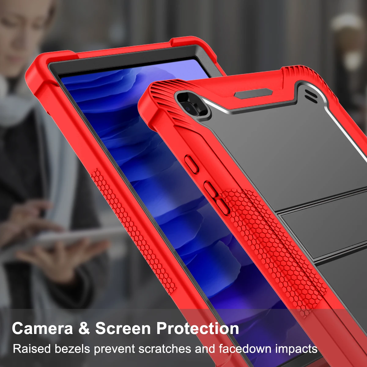 Armor Stand Case For Samsung G - Samsung Tablet A9 Accessories 评论和价格