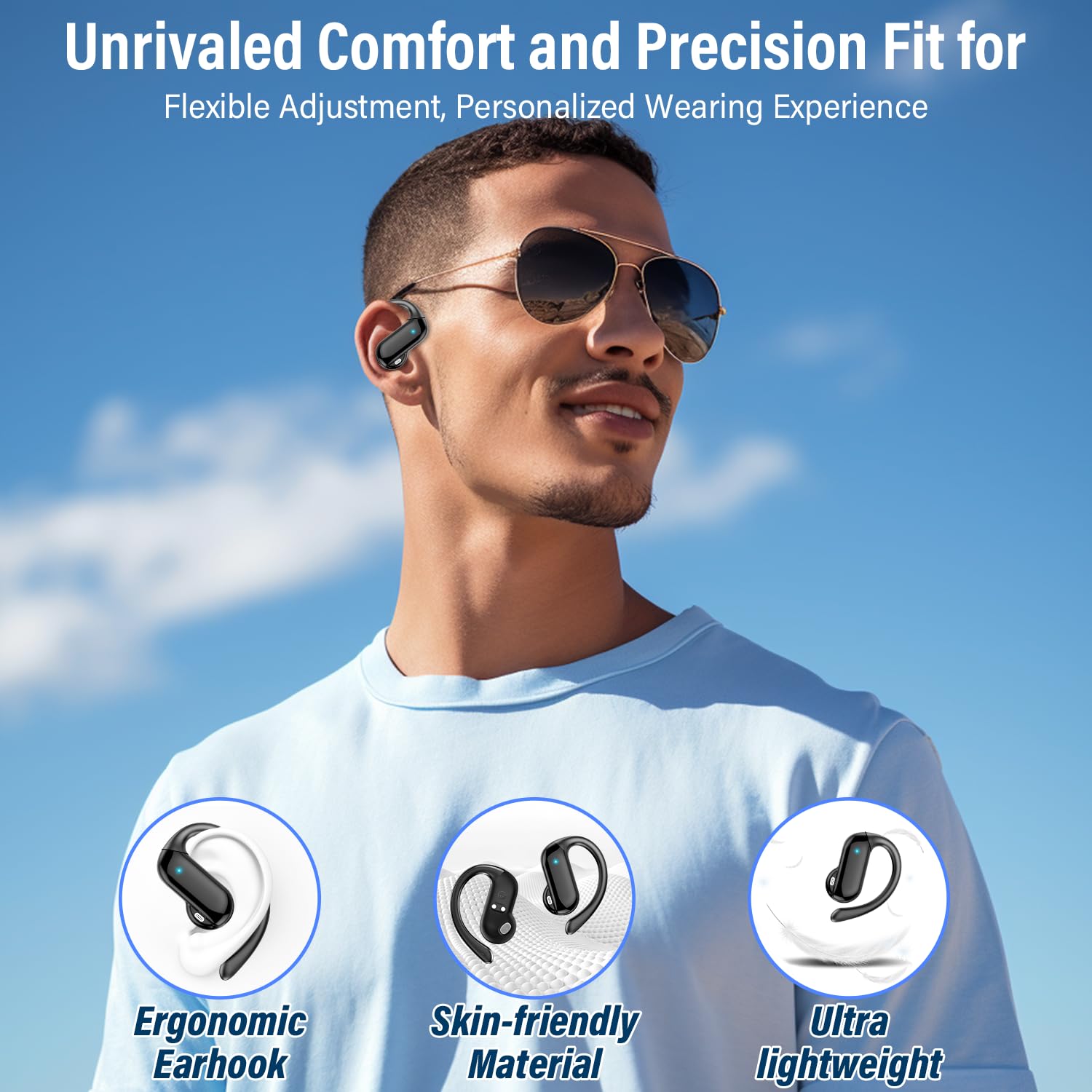 2026 Open-Ear Earbuds Bluetoot - Wired Earphone Lightning 评论和价格