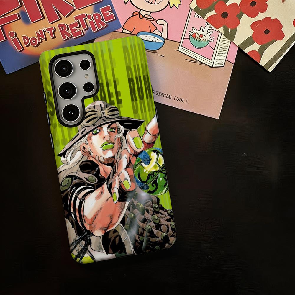 Hot cool Anime J-JOJO Steel Ba - Samsung Galaxy S25 评论和价格