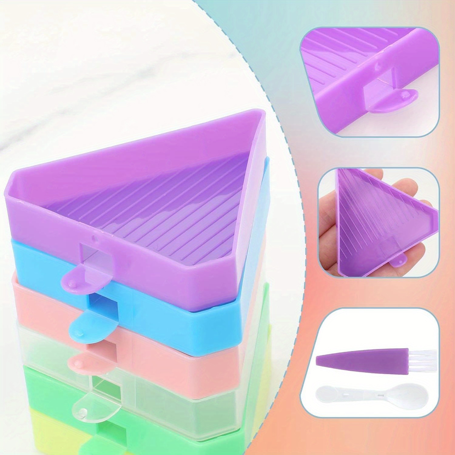 9PCS New Diamond Painting Tray - Drawing Tablet Pen Accessories 评论和价格
