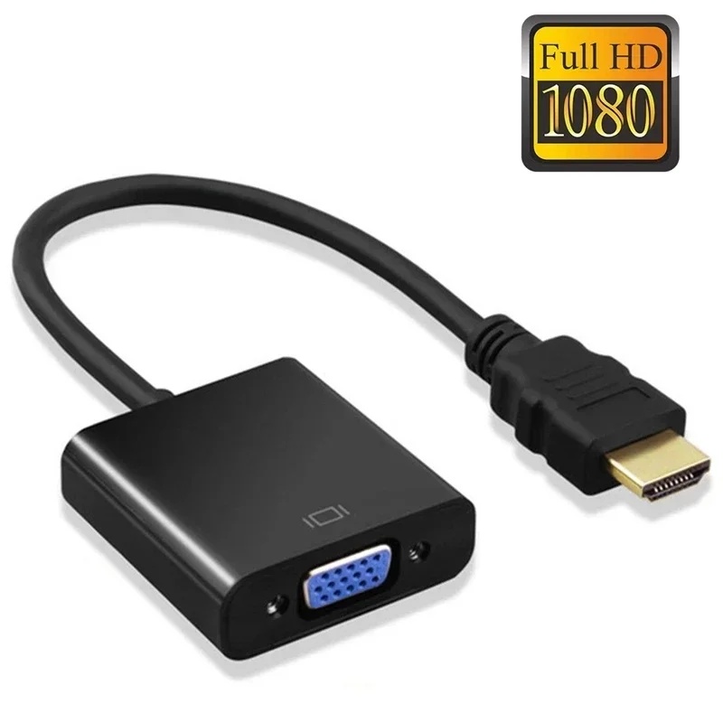 HD 1080P HDMI To VGA Cable Con - Hdmi Adapter Tablet 评论和价格