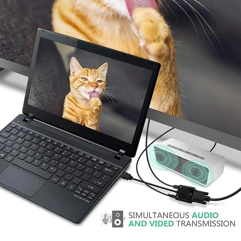 HD 1080P HDMI To VGA Cable Con - Hdmi Adapter Tablet 评论和价格