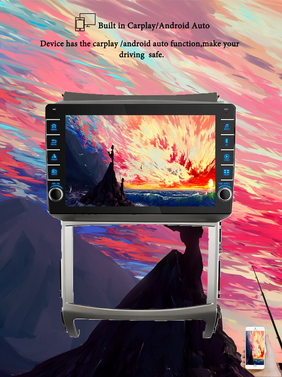8G+128G Android14 For Hyundai  - Tablet Danish Mobile & Accessories Faisalabad 评论和价格