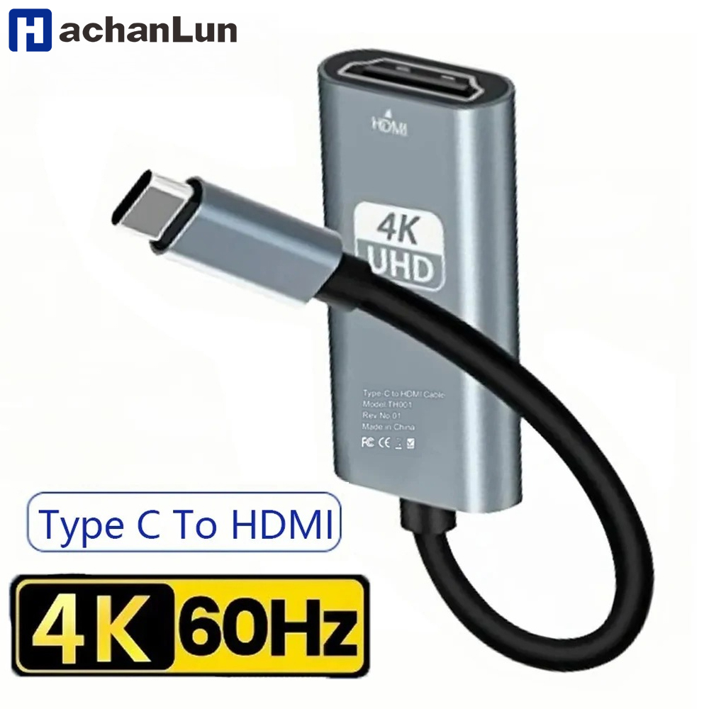 4K 60Hz  Type C to HDMI Adapte - Hdmi Adapter Tablet 评论和价格