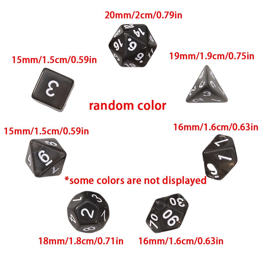 16/40pcs Polyhedral Game Dice, - Tablet Accessories Kit 评论和价格